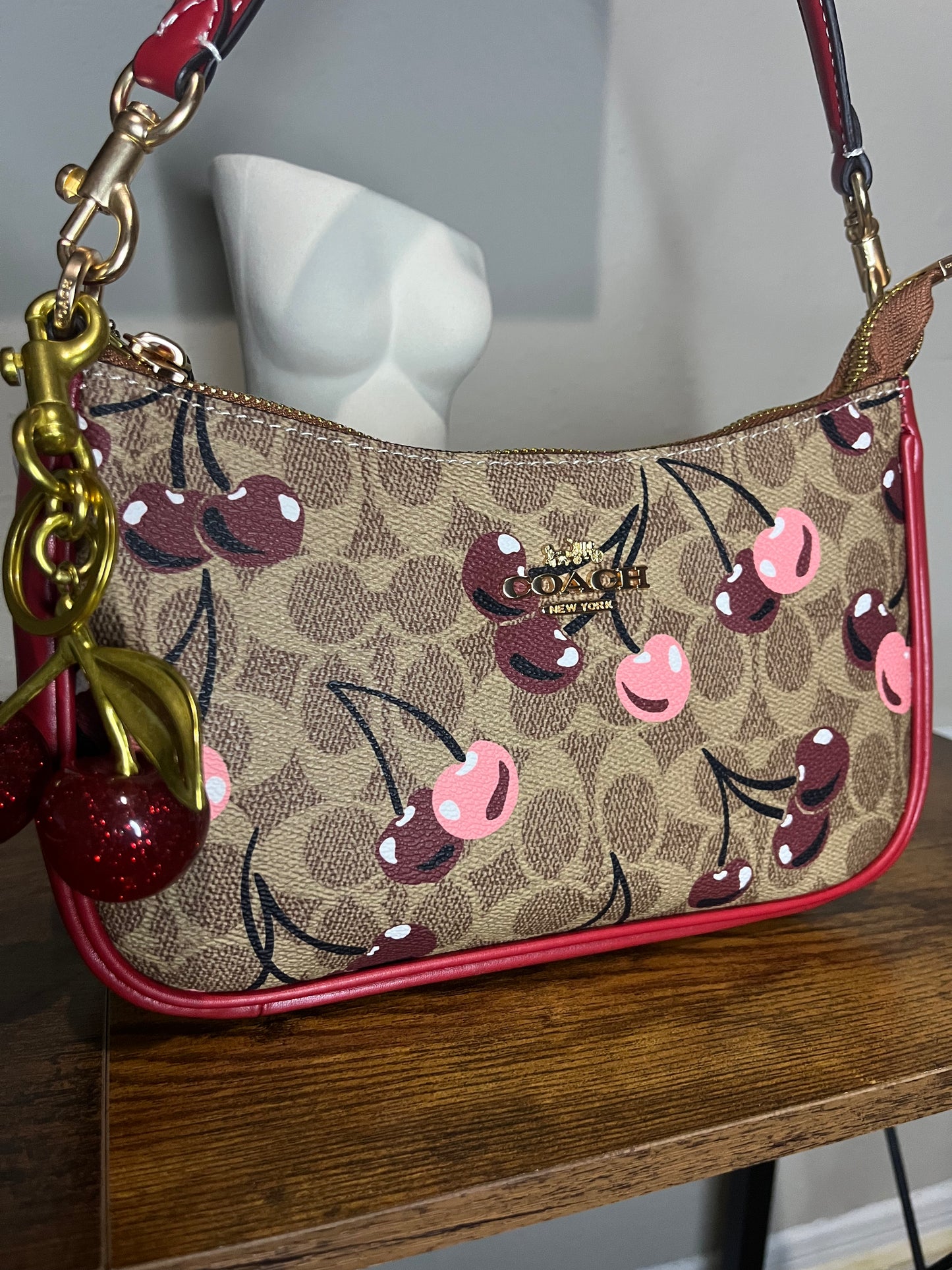 Teri Cherry shoulder bag