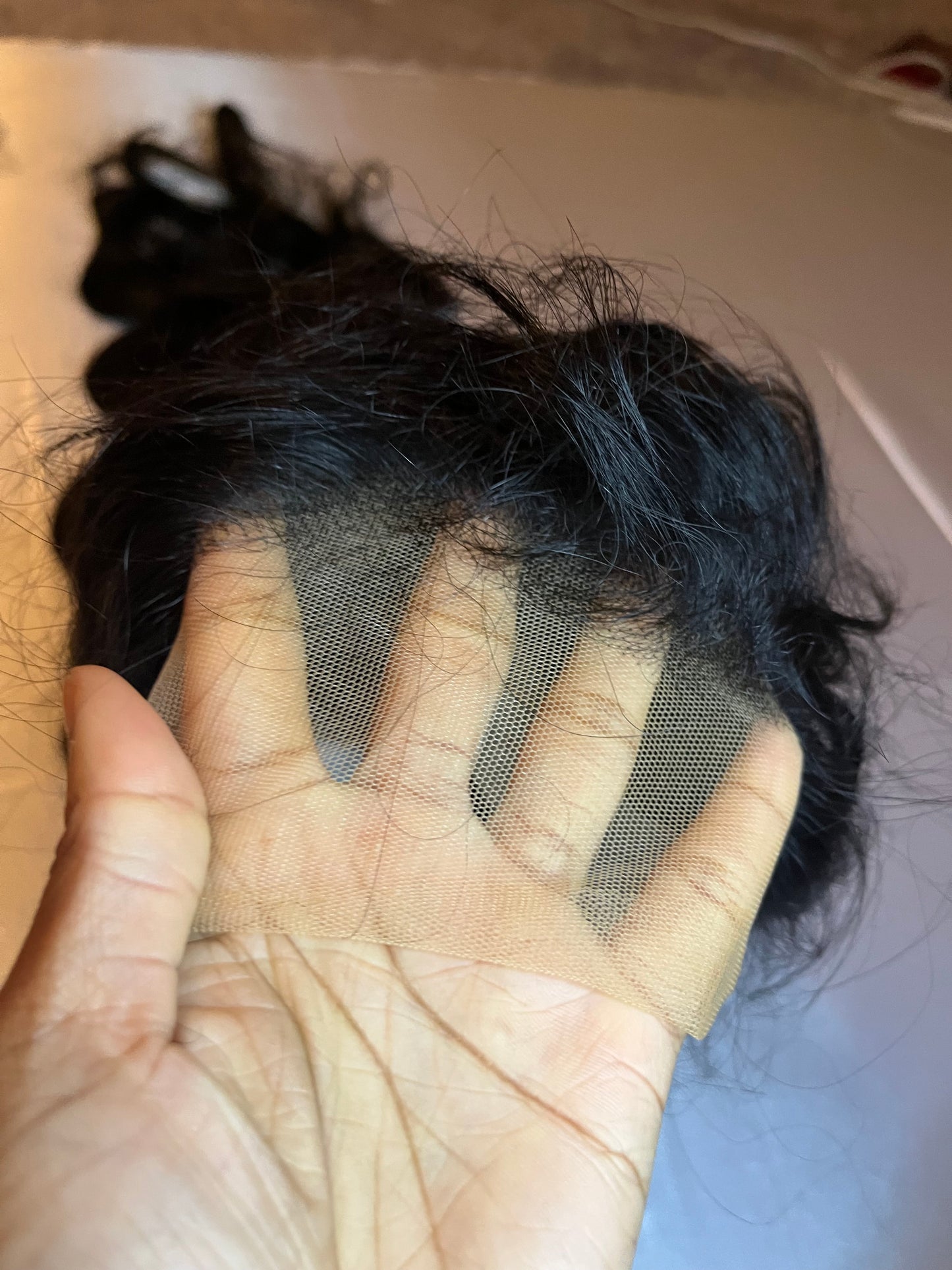 Black wig (Facebook)
